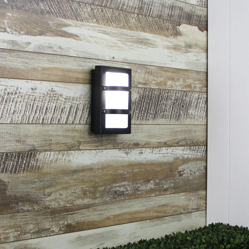Oriel TRIO - Modern Exterior Premium Outdoor Bulkhead Bunker Wall Light IP65-Oriel Lighting-Ozlighting.com.au