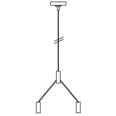 Oriel VANA - Suspension Kit Only To Suit Oriel VANA Series-Oriel Lighting-Ozlighting.com.au