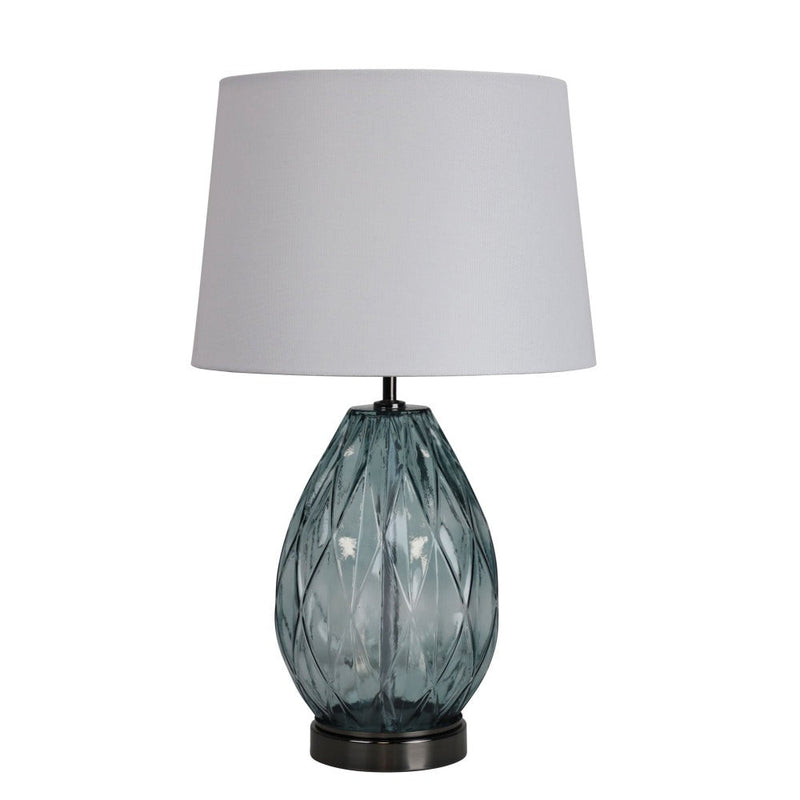 Oriel VENICE - Glass Table Lamp-Oriel Lighting-Ozlighting.com.au