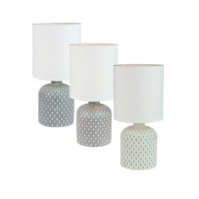 Oriel VERA - Ceramic Table Lamp-Oriel Lighting-Ozlighting.com.au
