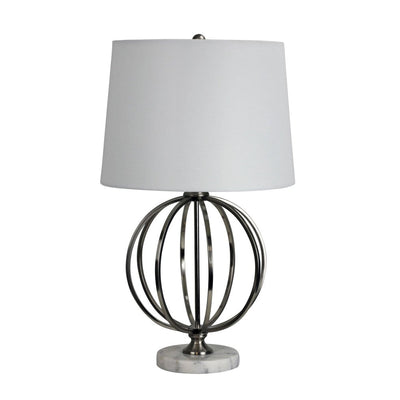 Oriel VINCHY - Metal & Marble Table Lamp-Oriel Lighting-Ozlighting.com.au