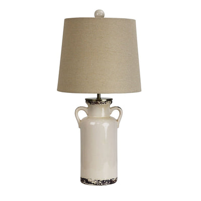 Oriel WHITBY - Ceramic Table Lamp-Oriel Lighting-Ozlighting.com.au