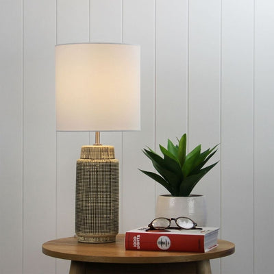 Oriel ZAMORA - Ceramic Table Lamp-Oriel Lighting-Ozlighting.com.au