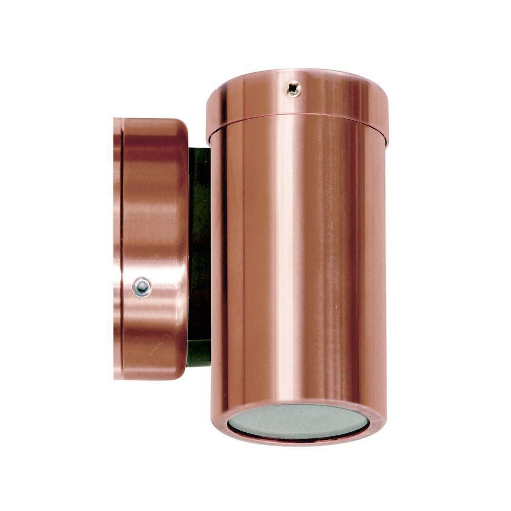 Seaside Lighting BRONTE Outdoor Wall Light - GU10 Down Only, IP54, Copper-Seaside Lighting-Ozlighting.com.au