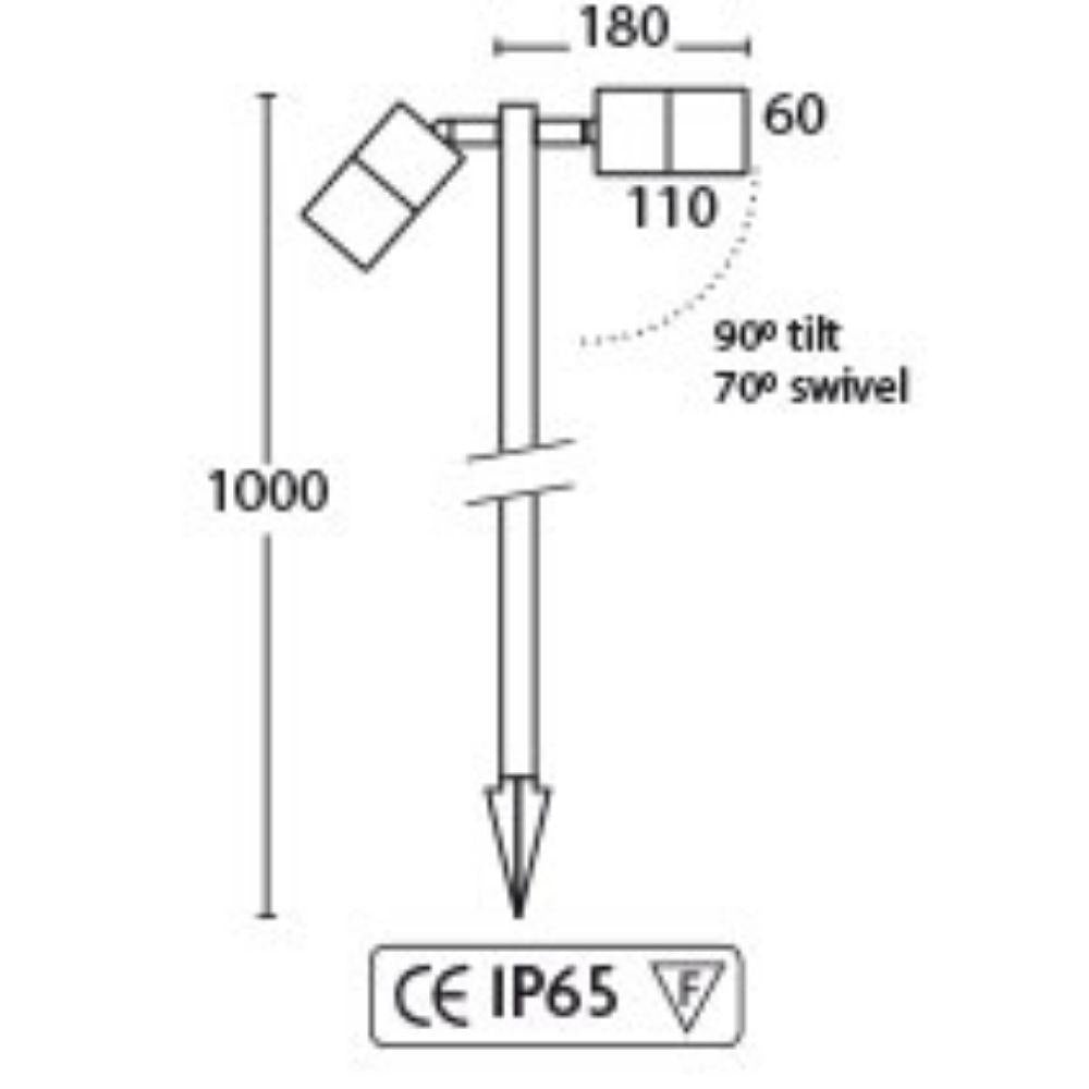 Seaside Lighting ELLIS/WATEGOS- 20W Single or Twin Adjustable Spot Lights - IP65 12V - DRIVER REQUIRED-Seaside Lighting-Ozlighting.com.au