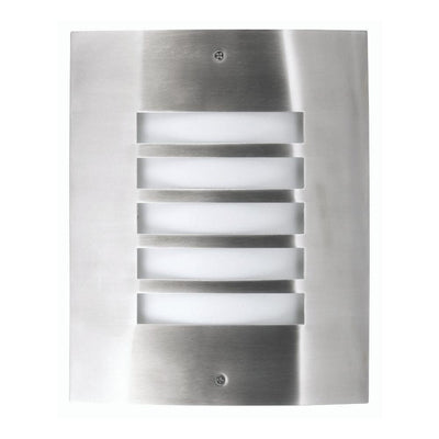 Seaside Lighting FINGAL - Modern Exterior Flush Wall Light IP54 - Stainless Steel Fascia-Seaside Lighting-Ozlighting.com.au