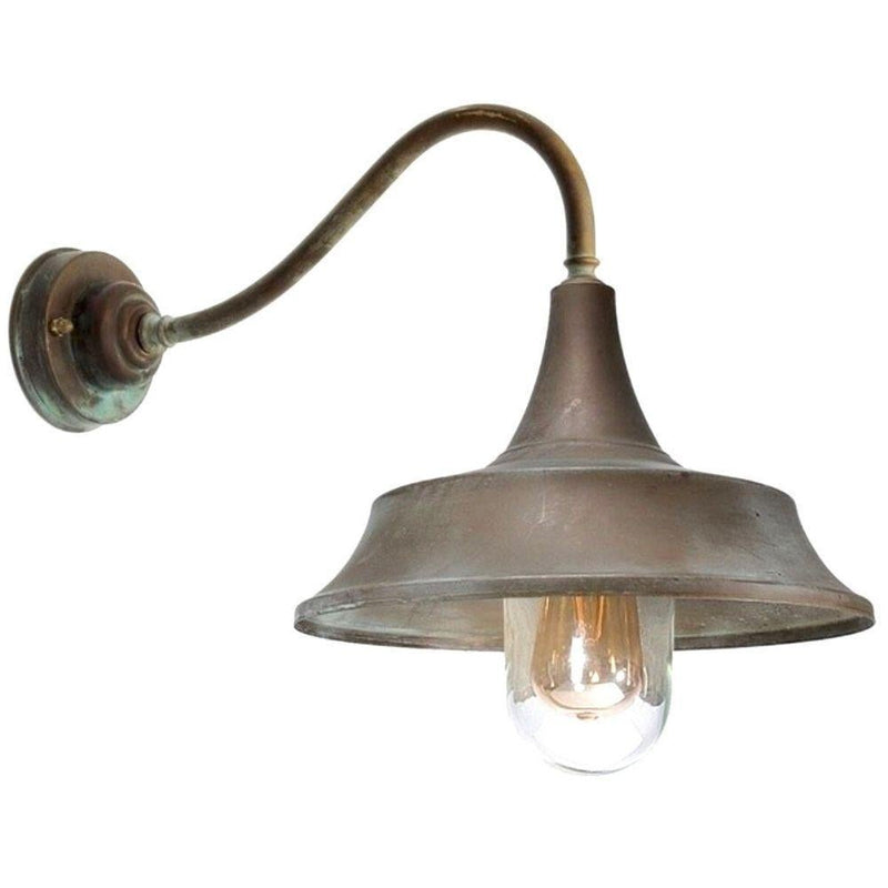 Seaside Lighting HOBART - Classic Outdoor Wall Light Aged Brass-Seaside Lighting-Ozlighting.com.au