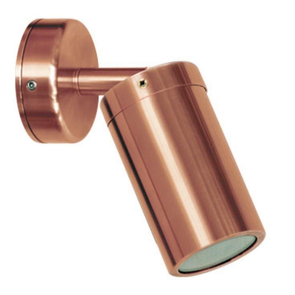 Seaside Lighting NEWPORT Outdoor Spotlight - Single Adjustable, IP54 Copper-Seaside Lighting-Ozlighting.com.au