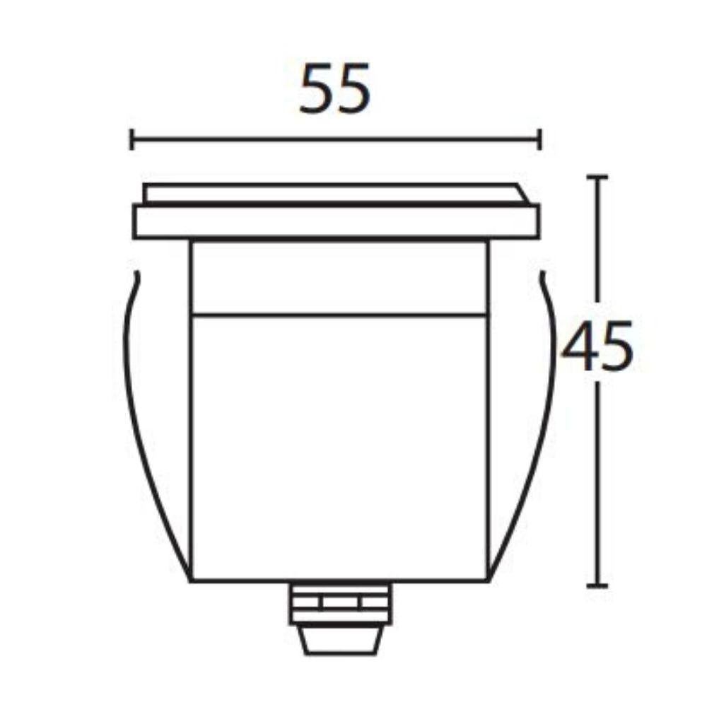 Seaside Lighting STOCKTON/CABLE LED Inground Light - 3W, 12V IP67 3000K - DRIVER REQUIRED-Seaside Lighting-Ozlighting.com.au
