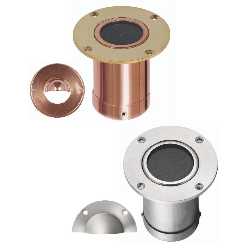 Seaside Lighting WANDA/CURL CURL Recessed LED Step Light - Round, 12V - DRIVER REQUIRED-Seaside Lighting-Ozlighting.com.au