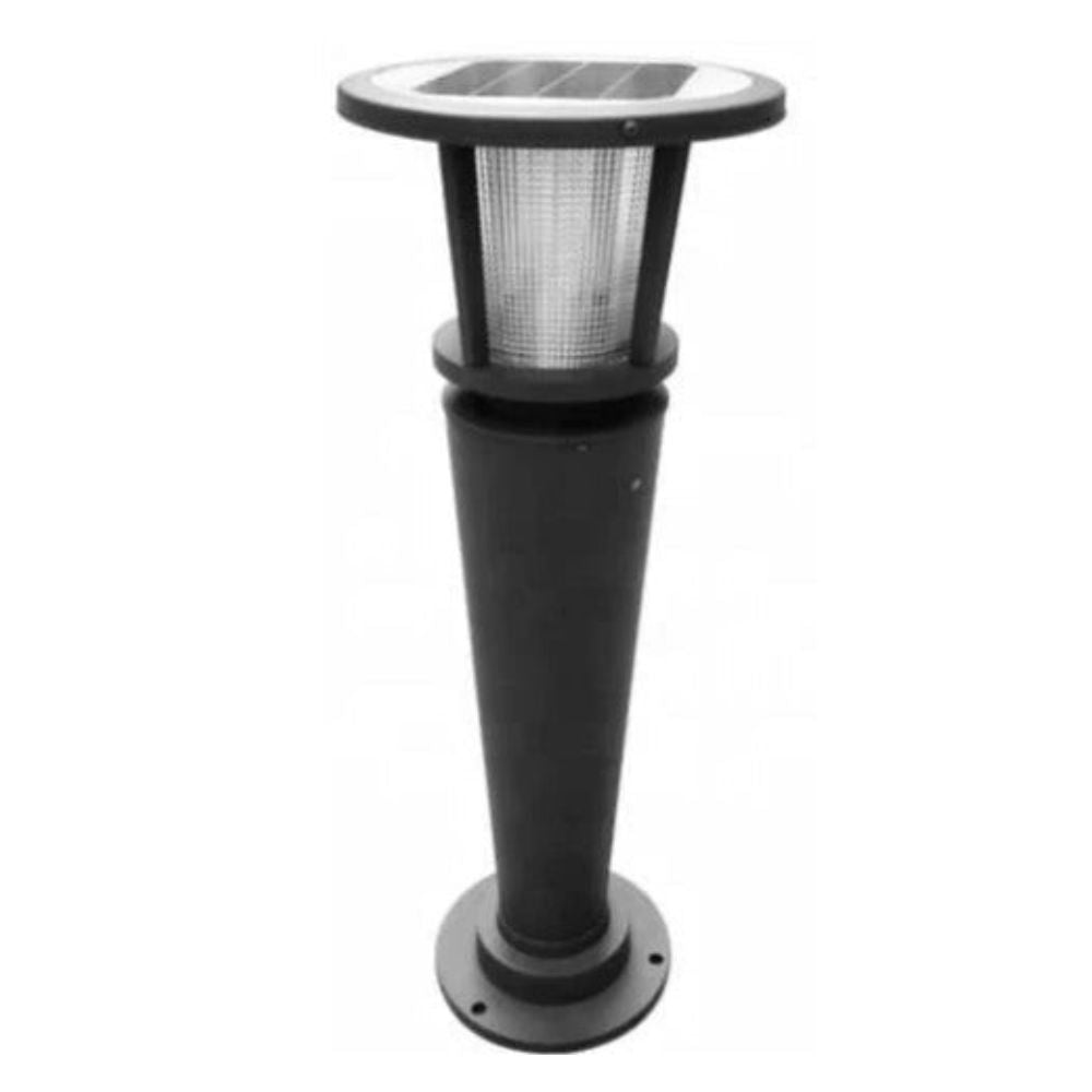 Solar Lighting Direct SLDBL0011-BLK Solar LED Bollard Light - 4W Dual Colour IP65 Industrial-Solar Lighting Direct-Ozlighting.com.au