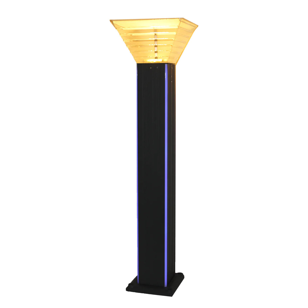 Solar Lighting Direct SLDBL0086-GRY/CW Solar LED Bollard Light - 4W Dual Colour IP65 Industrial-Solar Lighting Direct-Ozlighting.com.au