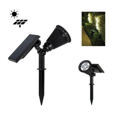 Solar Lighting Direct SLDGS0053 - Solar Powered 2W LED Bright Output Portable Garden Spike Light With Attached Panel IP44 Single Colour-Solar Lighting Direct-Ozlighting.com.au