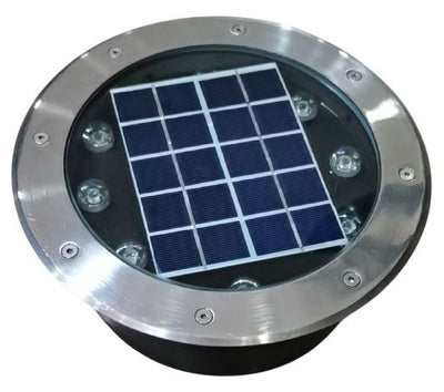 Solar Lighting Direct SLDIG - Solar Powered LED 2/4/8W In-Ground Uplighter-Solar Lighting Direct-Ozlighting.com.au