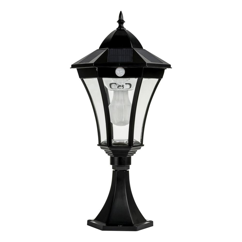 Solar Lighting Direct SLDPIL0009A/12A Solar LED Outdoor Pillar Light - 3.8W IP44 Traditional, Sensor 5000K-Solar Lighting Direct-Ozlighting.com.au