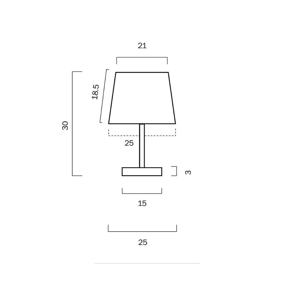 Telbix ADAM Table Lamp - Black-Telbix-Ozlighting.com.au