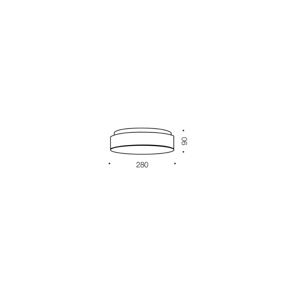 Telbix AMELIA 28 - 18W LED Decorative Colour Switchable Oyster IP20-Telbix-Ozlighting.com.au