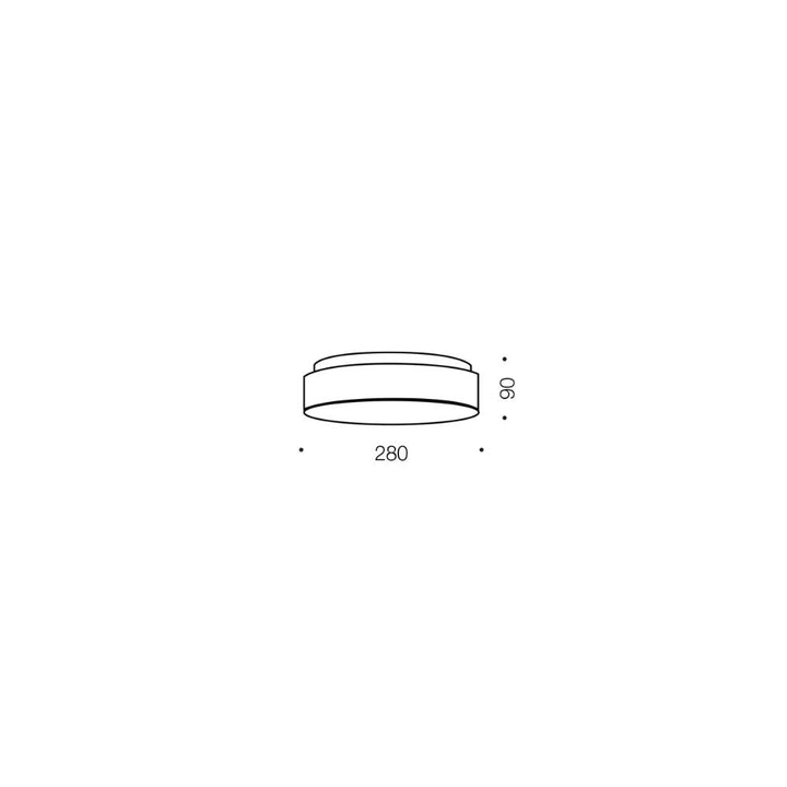 Telbix AMELIA 28 - 18W LED Decorative Colour Switchable Oyster IP20-Telbix-Ozlighting.com.au