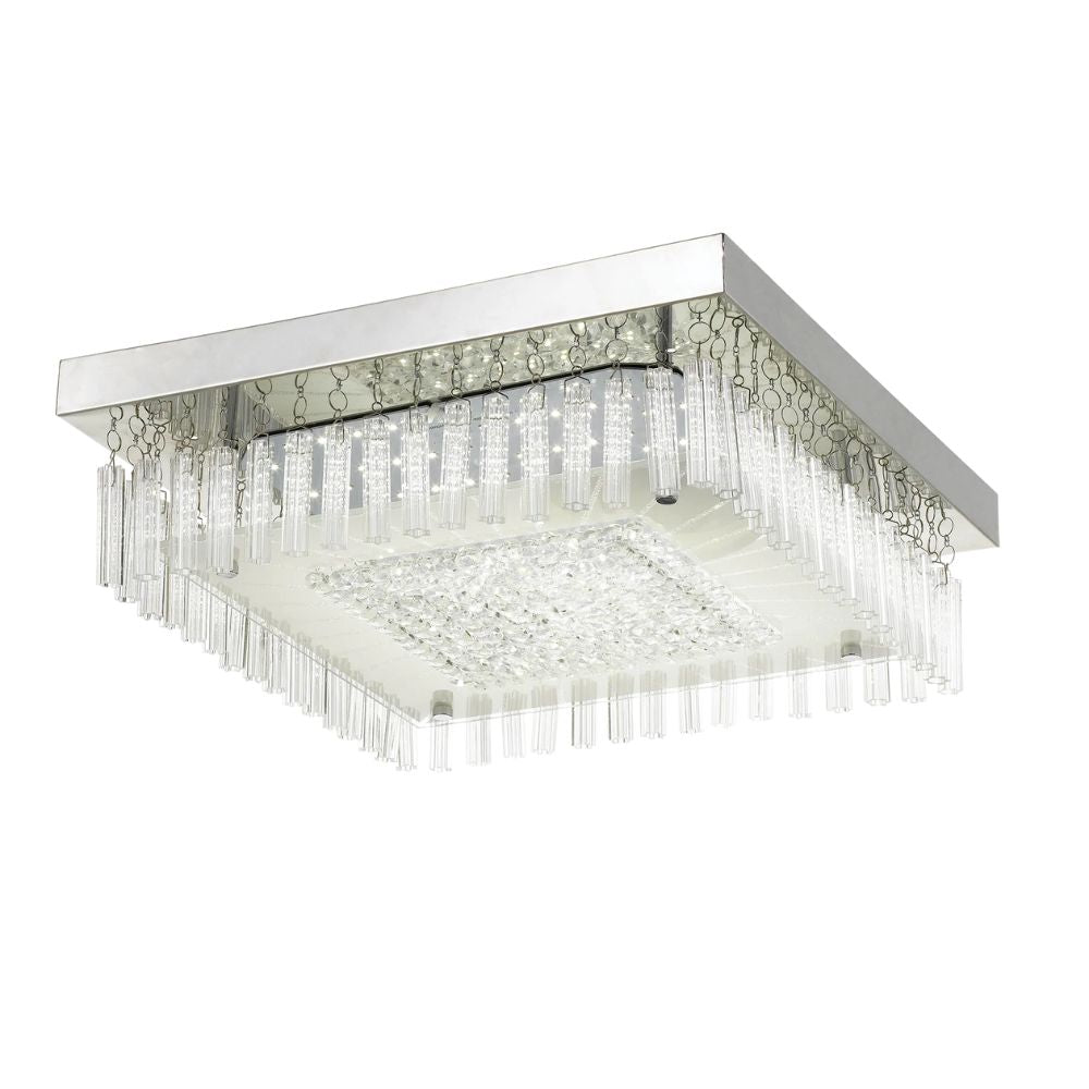 Telbix ANDELA LED Oyster Ceiling Light - 30W, Round/Square-Telbix-Ozlighting.com.au