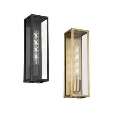 Telbix ARZANO 35 - Modern Exterior Flush Wall Light IP43-Telbix-Ozlighting.com.au