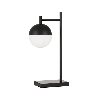 Telbix BASILO - Metal And Opal Glass Table Lamp-Telbix-Ozlighting.com.au