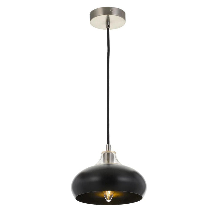 Telbix BECK 20 - 1 Light Metal & Glass Pendant-Telbix-Ozlighting.com.au