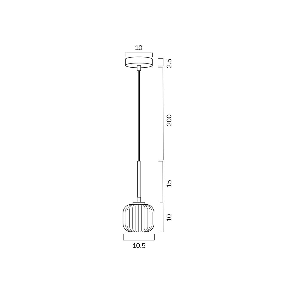 Telbix BOBO Pendant - 1 Light-Telbix-Ozlighting.com.au