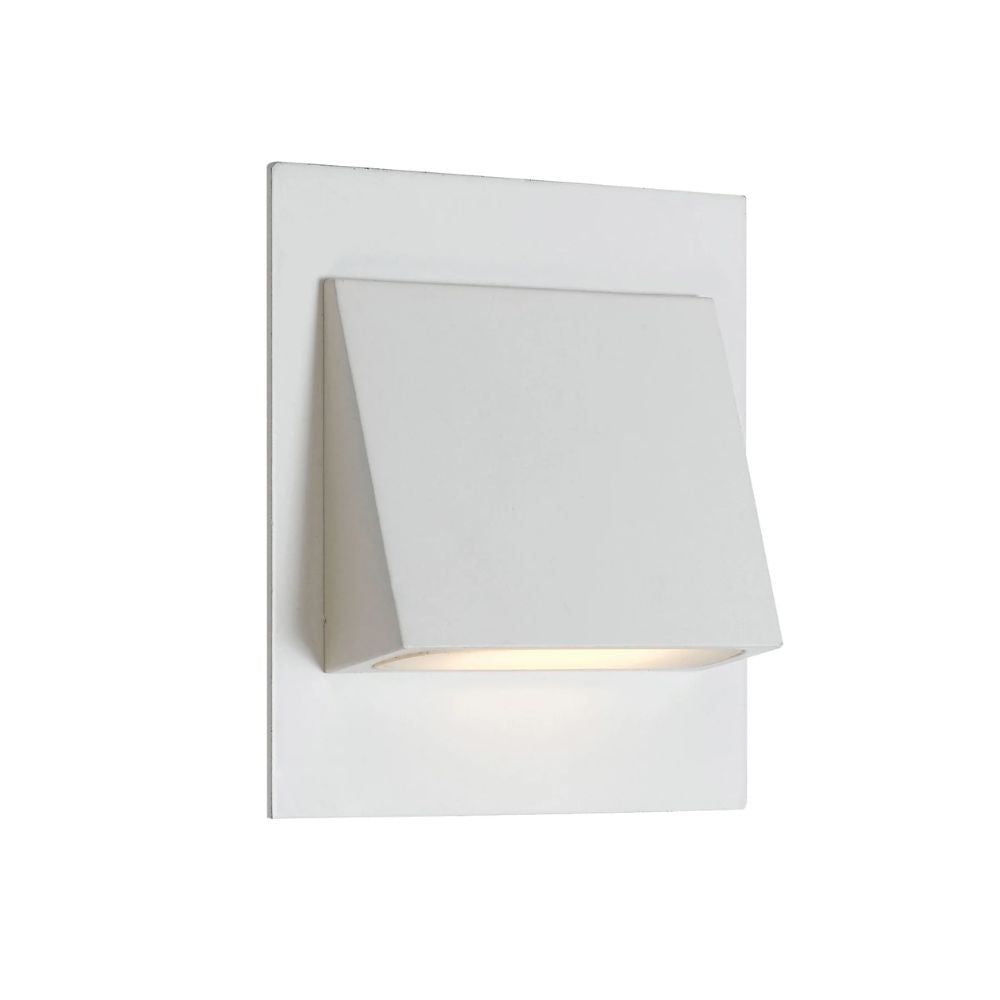 Telbix BREA Recessed LED Step Light - 3W, Indoor Square Semi, IP20-Telbix-Ozlighting.com.au