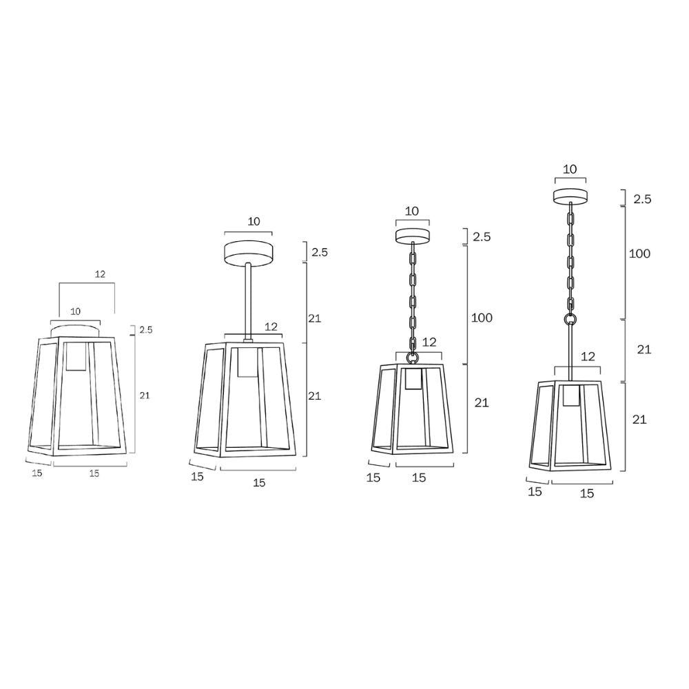 Telbix CANTENA 15 Pendant - 1 Light-Telbix-Ozlighting.com.au