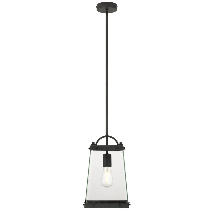 Telbix COLAIR - 1 Light Metal & Glass Pendant-Telbix-Ozlighting.com.au