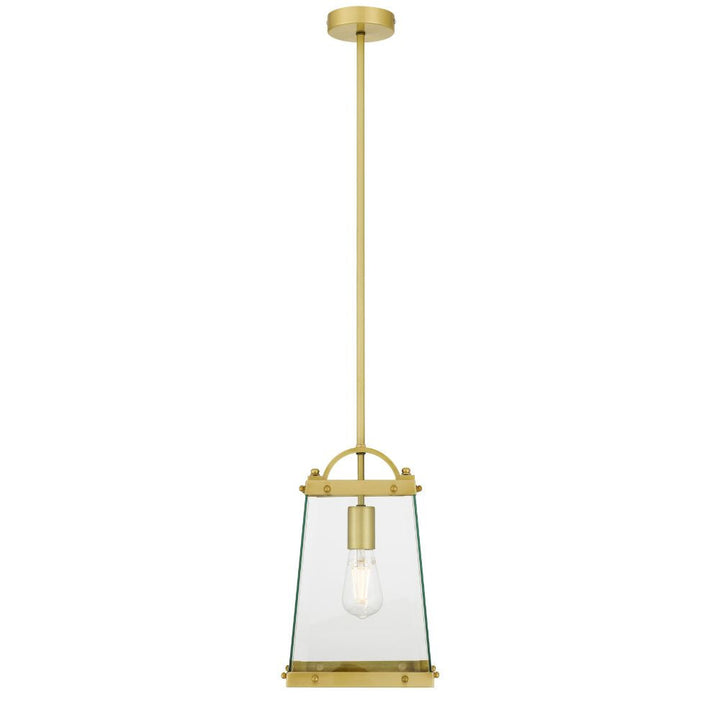Telbix COLAIR - 1 Light Metal & Glass Pendant-Telbix-Ozlighting.com.au