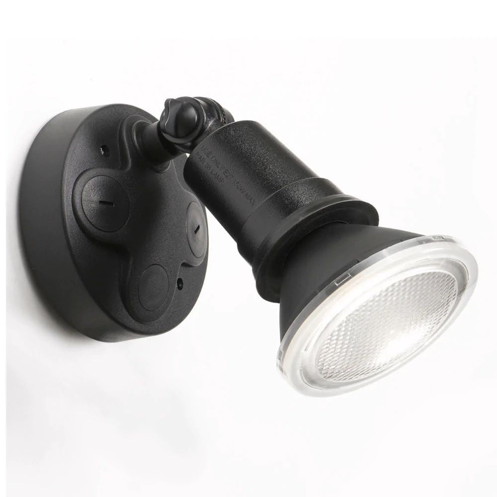 Telbix COMET 1 Outdoor LED Spotlight - 10W, PAR20 Single Head, IP44, 5000K-Telbix-Ozlighting.com.au