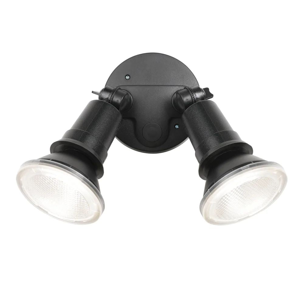 Telbix COMET 2 Outdoor LED Spotlight - 20W, PAR20 Twin Head, IP44, 5000K-Telbix-Ozlighting.com.au