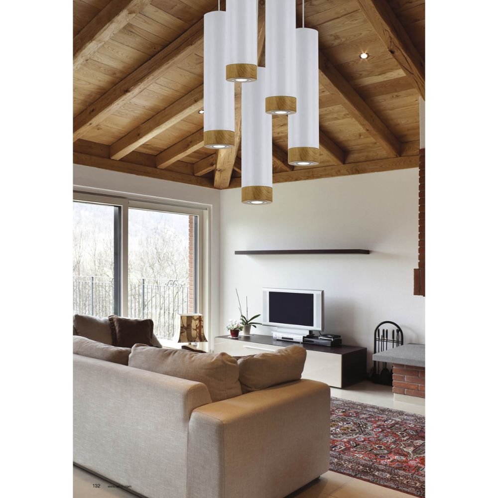 Telbix DAKOTA LED Pendant - 1 Light 5W, Dimmable, 3000K-Telbix-Ozlighting.com.au