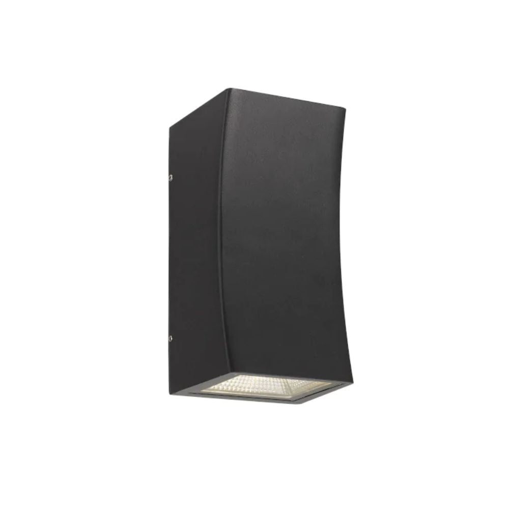Telbix DASH Outdoor LED Wall Light - 14W, Tri-Colour Modern Up/Down, IP44-Telbix-Ozlighting.com.au