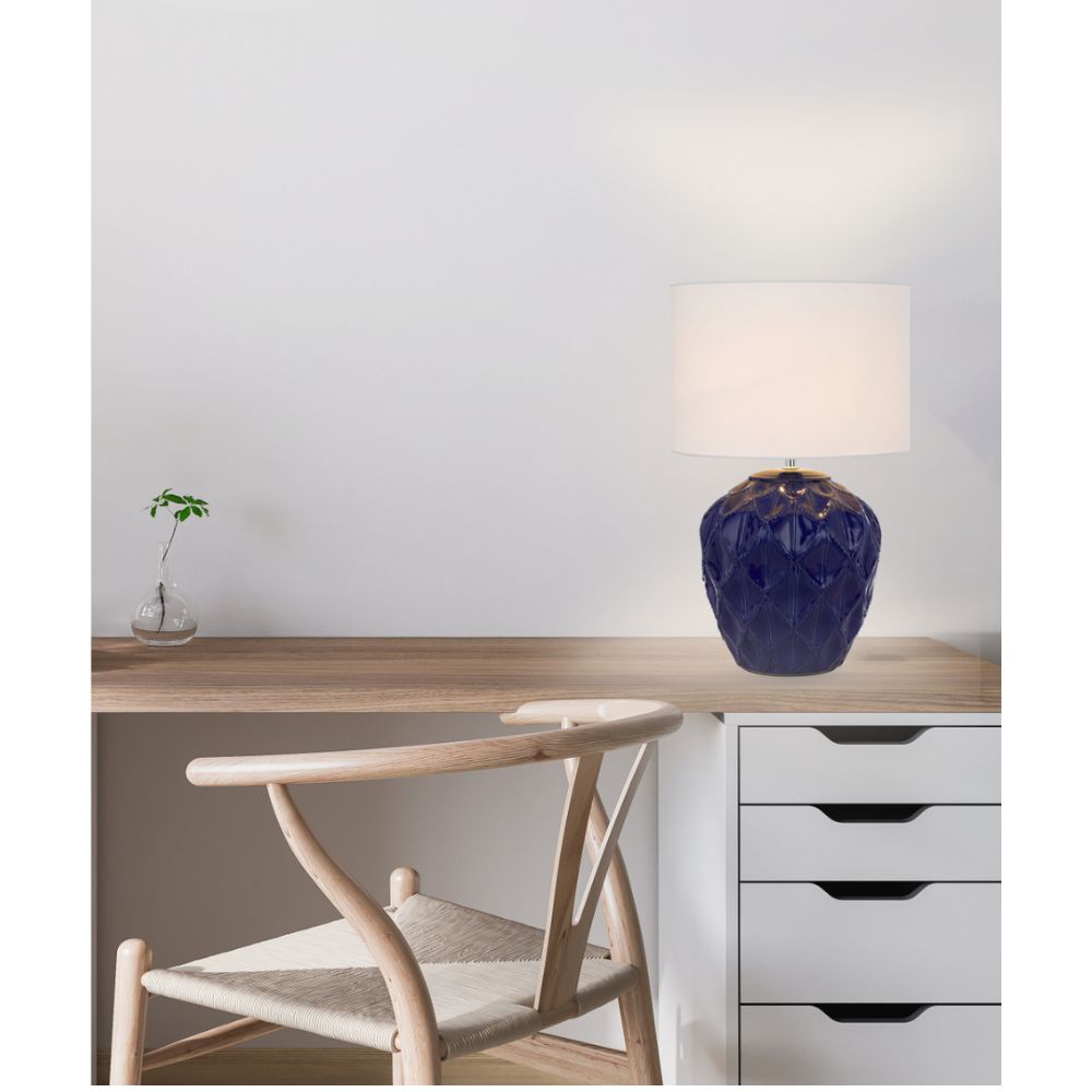 Telbix DIAZ Table Lamp - Textured Ceramic-Telbix-Ozlighting.com.au