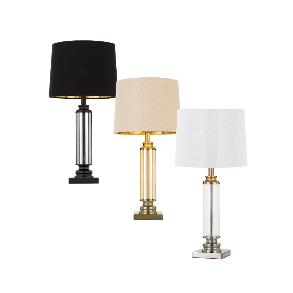 Telbix DORCEL Table Lamp - Metal And Glass-Telbix-Ozlighting.com.au