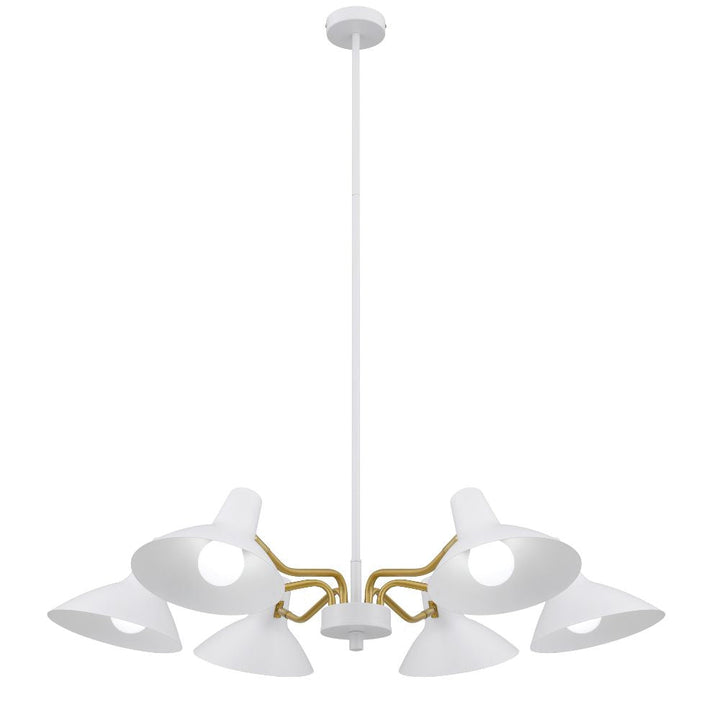 Telbix FARBON - 6 Light Metal Pendant-Telbix-Ozlighting.com.au
