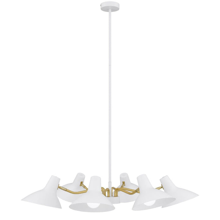 Telbix FARBON - 6 Light Metal Pendant-Telbix-Ozlighting.com.au
