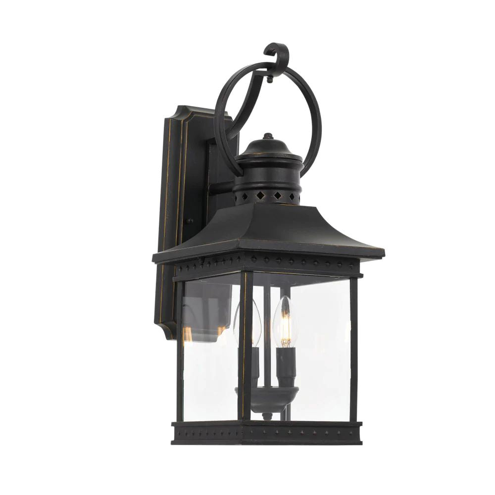 Telbix FERGUS - Modern Exterior Wall Coach Light IP43-Telbix-Ozlighting.com.au