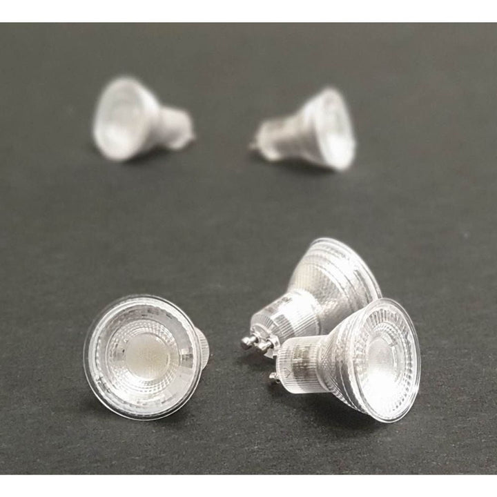 Telbix GLOBE-GU10 - 6W LED 38° GU10 Shape Clear PC Globe-Telbix-Ozlighting.com.au