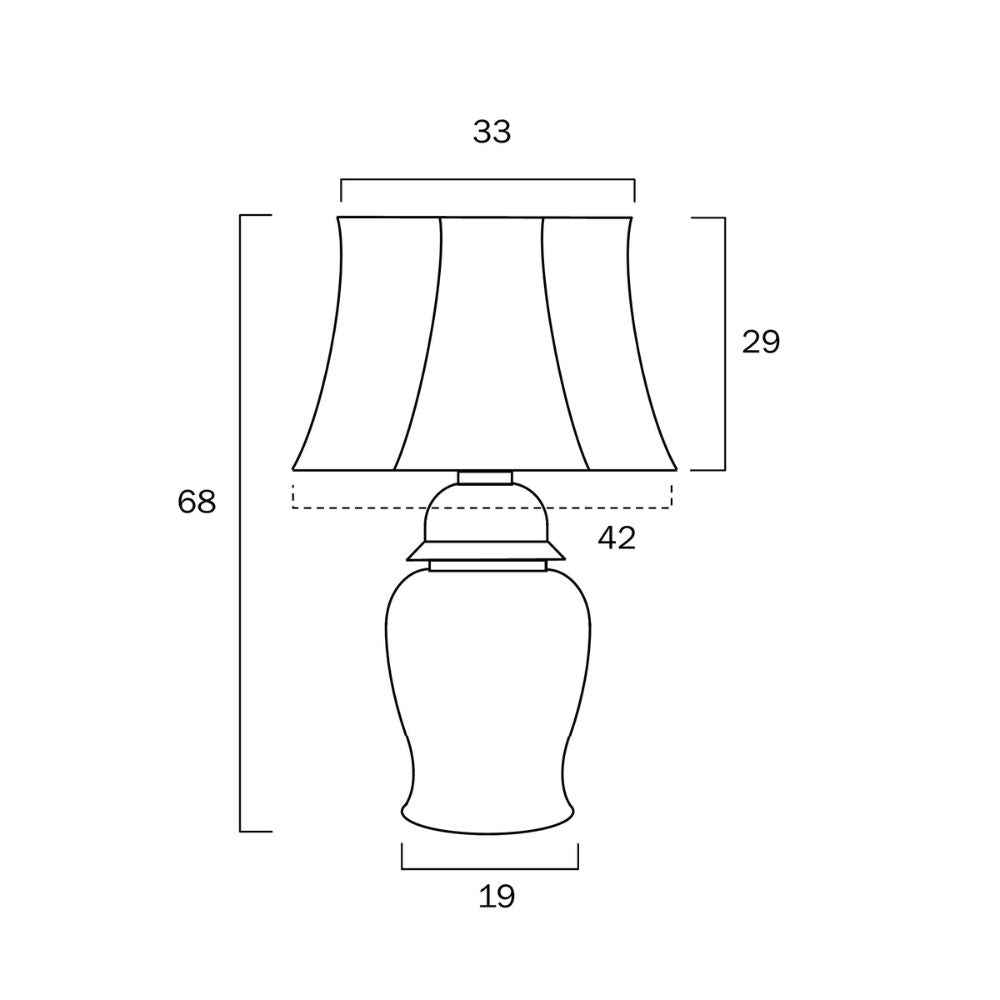 Telbix IRIS - 25W Table Lamp-Telbix-Ozlighting.com.au