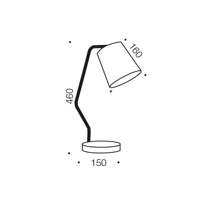 Telbix JODY - 25W Table Lamp-Telbix-Ozlighting.com.au