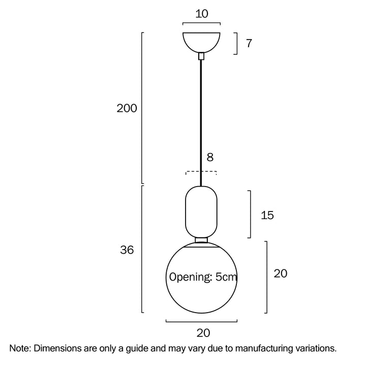 Telbix KADE - 1 Light Pendant-Telbix-Ozlighting.com.au