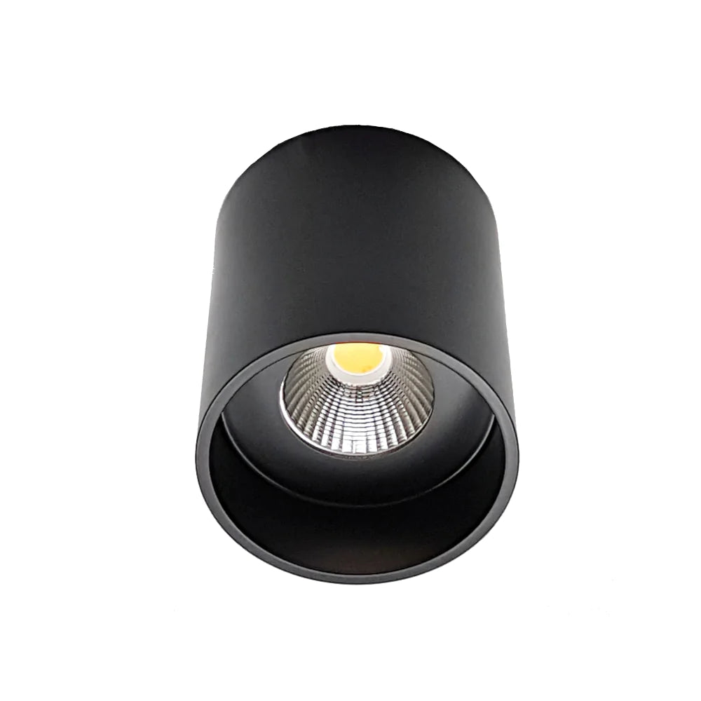 Telbix KEON LED Downlight - 10W, Dimmable Surface Mount, 3000K/5000K, White-Telbix-Ozlighting.com.au