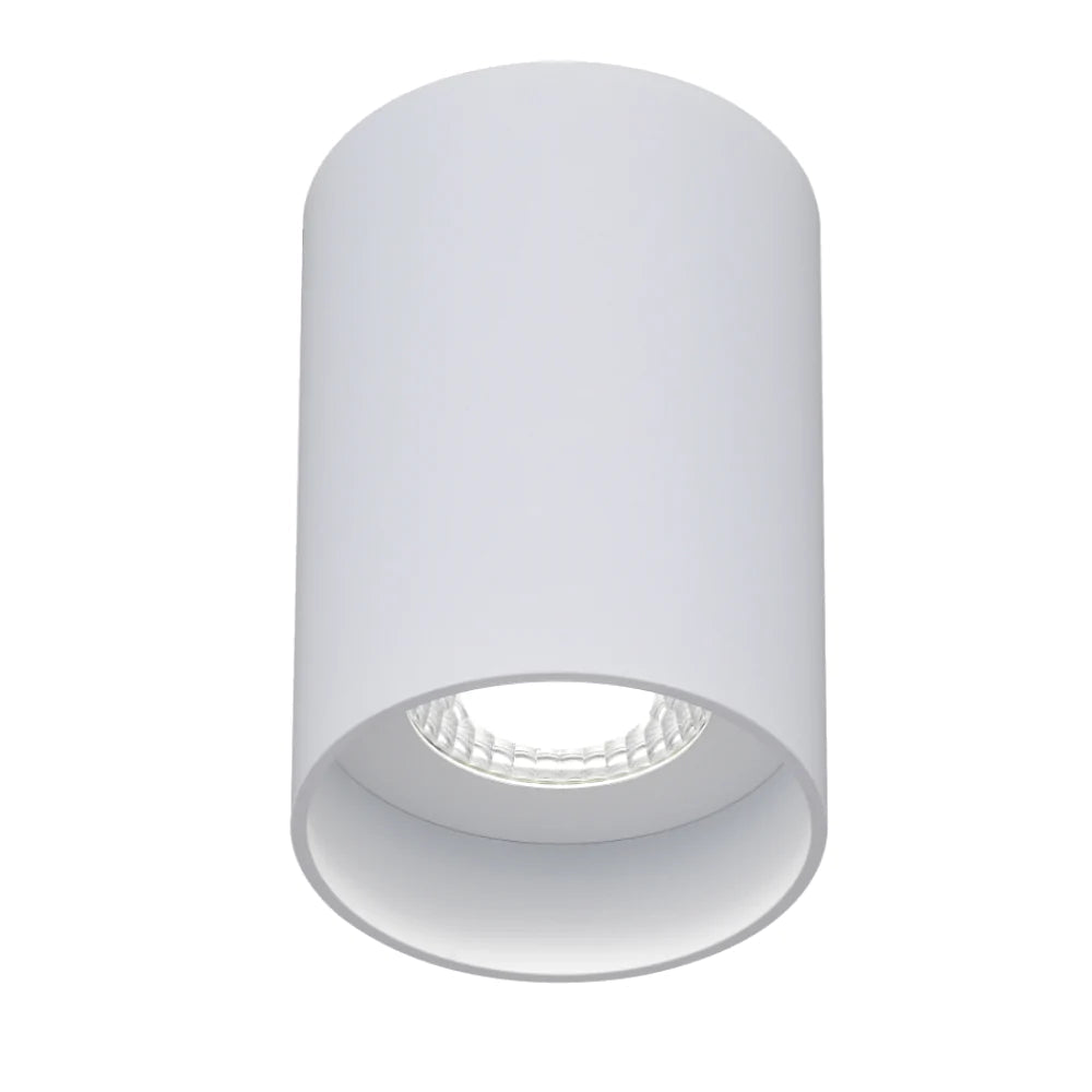 Telbix KEON LED Downlight - 10W, Dimmable Surface Mount, 3000K/5000K, White-Telbix-Ozlighting.com.au