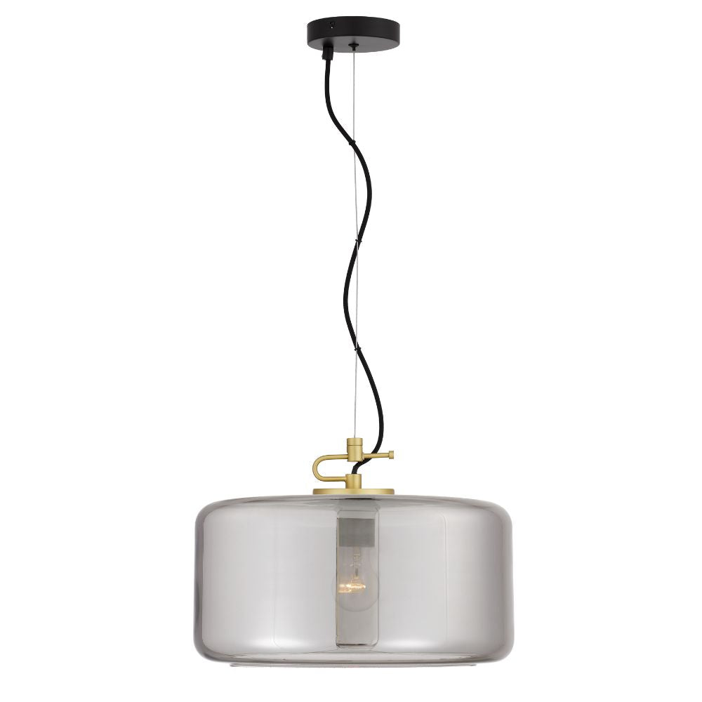 Telbix KOROVA Pendant - 1 Light Metal & Glass-Telbix-Ozlighting.com.au