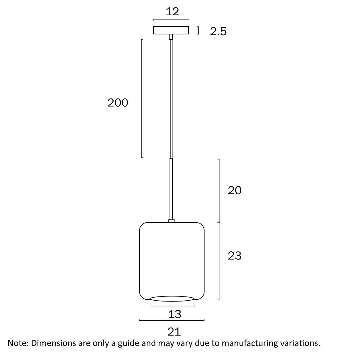 Telbix KOROVA Pendant - 25W-Telbix-Ozlighting.com.au