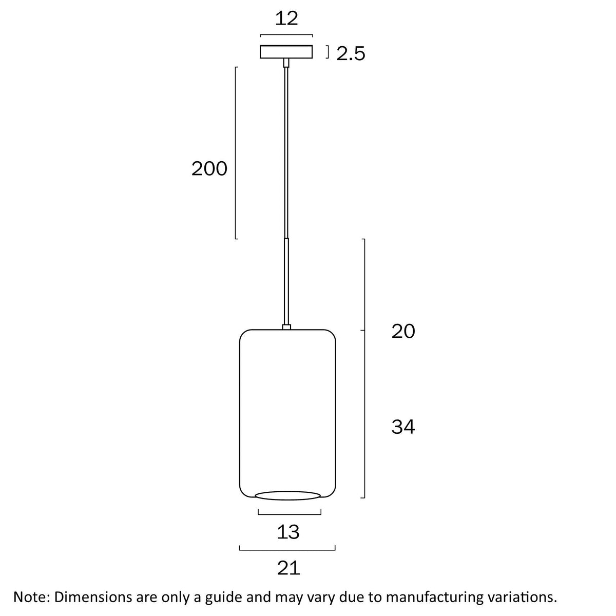 Telbix KOROVA Pendant - 25W-Telbix-Ozlighting.com.au