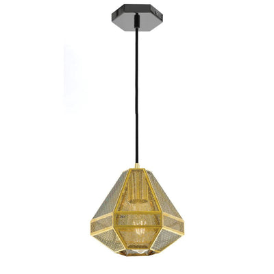 Telbix MAGNUS 20 - 1 Light Perforated Metal Pendant-Telbix-Ozlighting.com.au